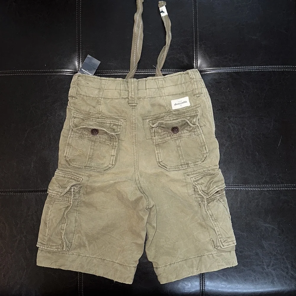 Abercrombie button fly drawstring cargo 10 NWT - Picture 4 of 12